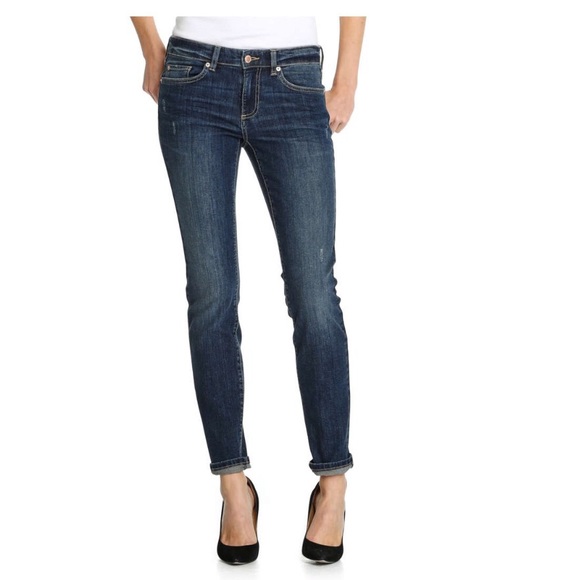 Joe Fresh Denim - Joe Fresh Ultra Slim Low Rise Faded Denim Jeans