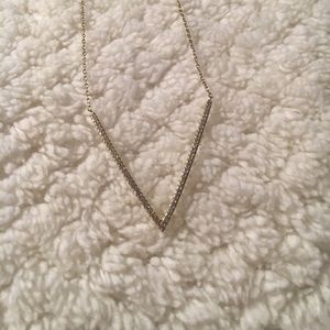 V necklace