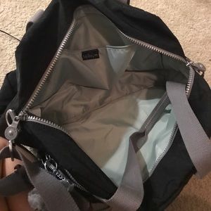 Kipling Bags - Kipling Sasha Large side bag black and grey Kipling Bags - Kipling Sasha Large side bag black and grey