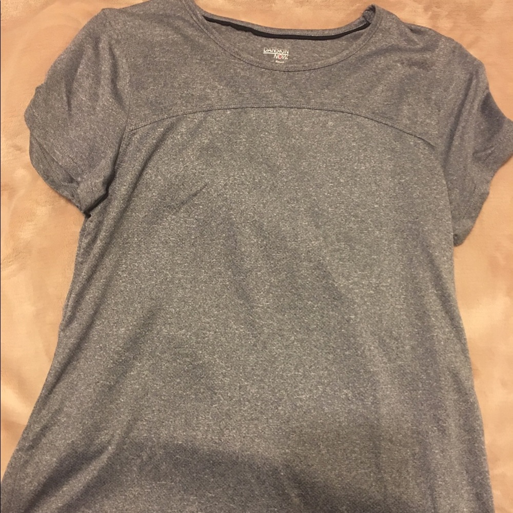 Grey work out tee