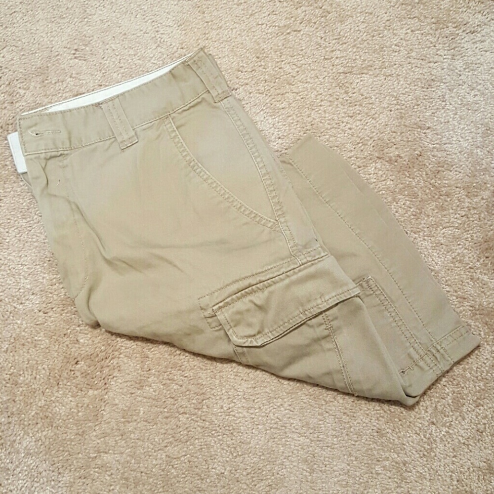 Men's Merona Khaki Cargo Shorts 32