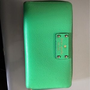 Kate Spade Kelly Green Wallet