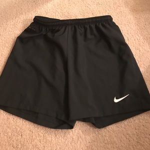 Black Nike shorts