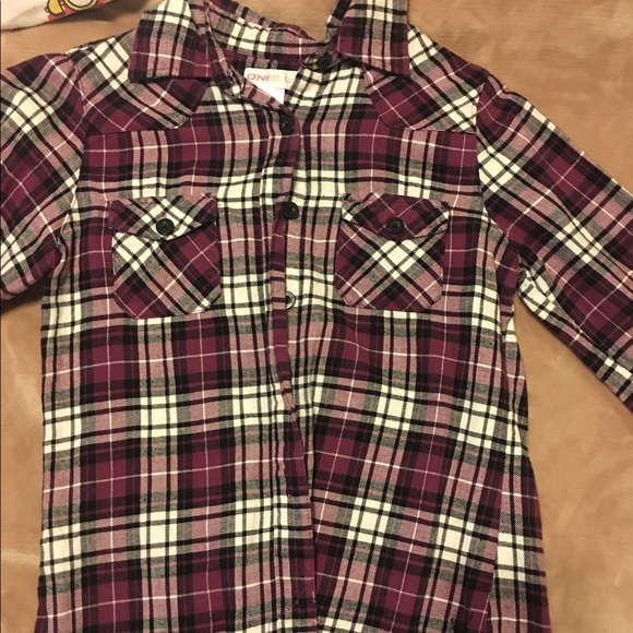 Purple flannel shirt size medium - Picture 1 of 3