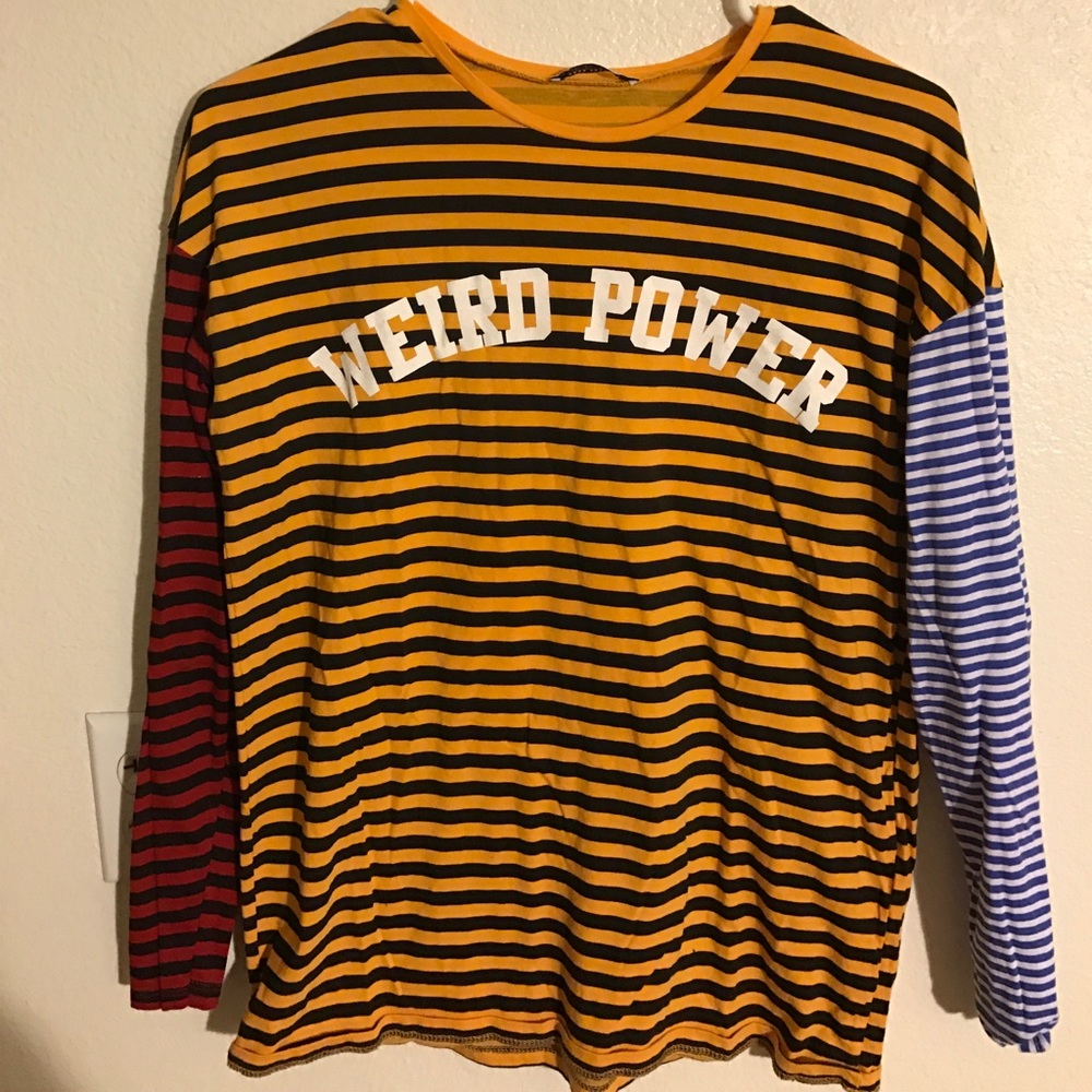 zara weird power top