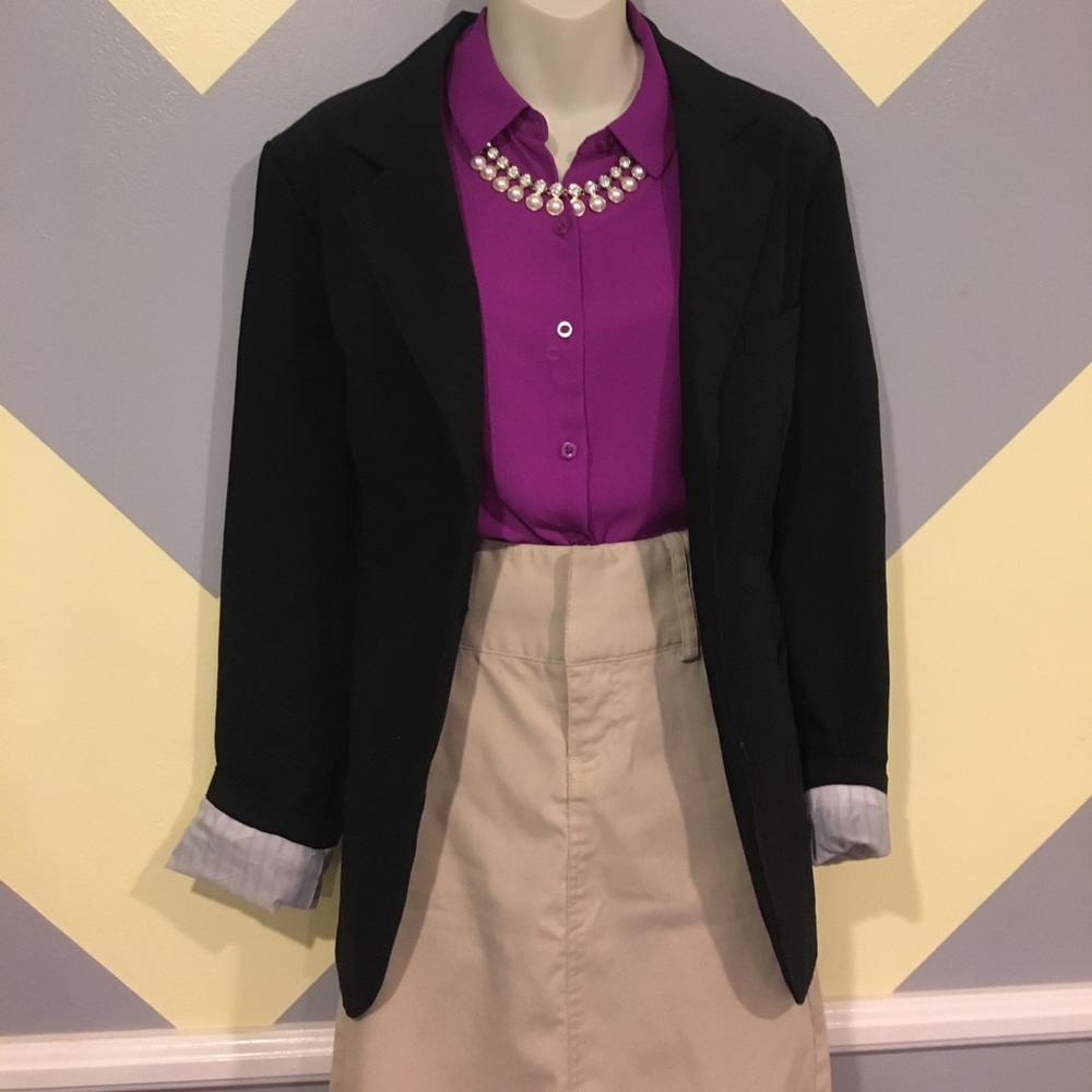 Simple Black Blazer - Twenty One