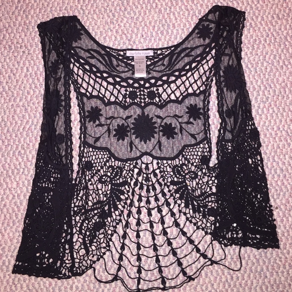 BRAND NEW lace vest
