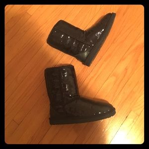 Ugg Blue Sequin Short Boot