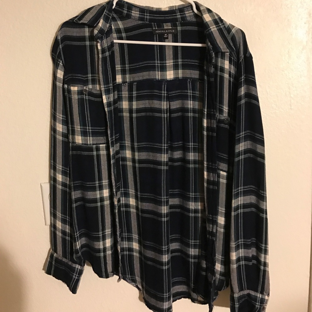blue flannel
