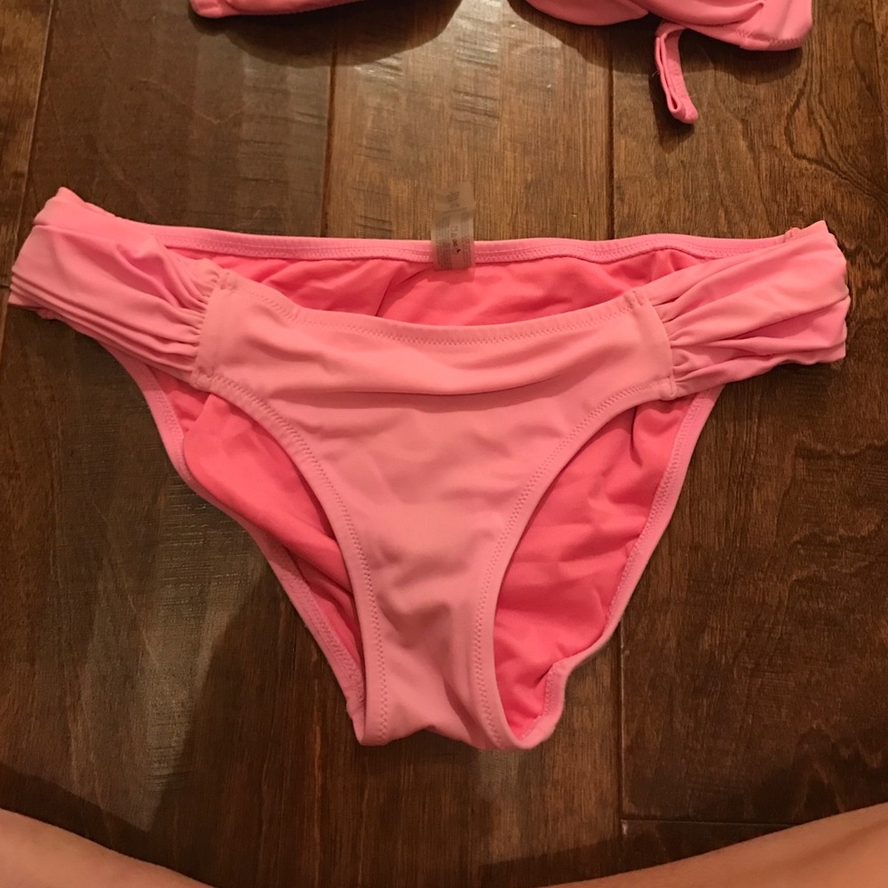 Hot pink VS bikini bottoms