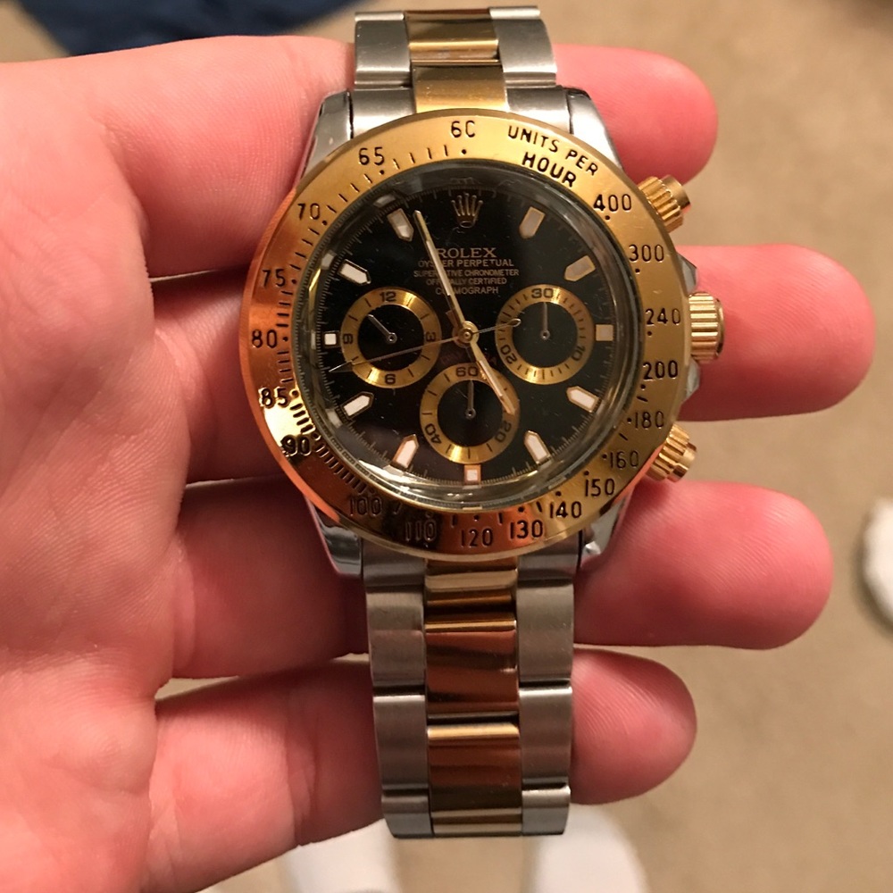 Two toned Rolex Daytona