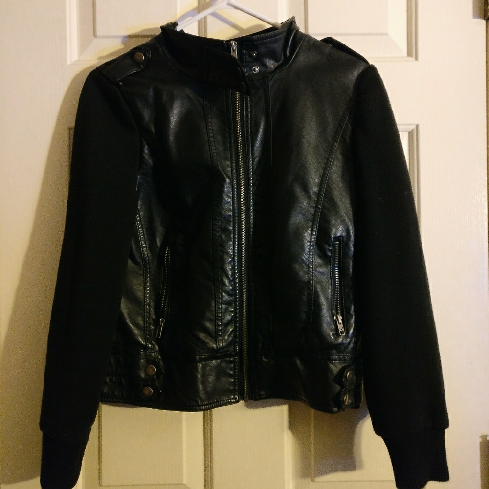 Semi Leather Jacket