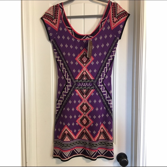 Franchesca's Aztec Sweater Dress - Picture 1 of 3