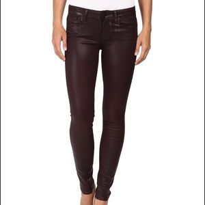 Paige Luxe Coated Denim Ultra Skinny!
