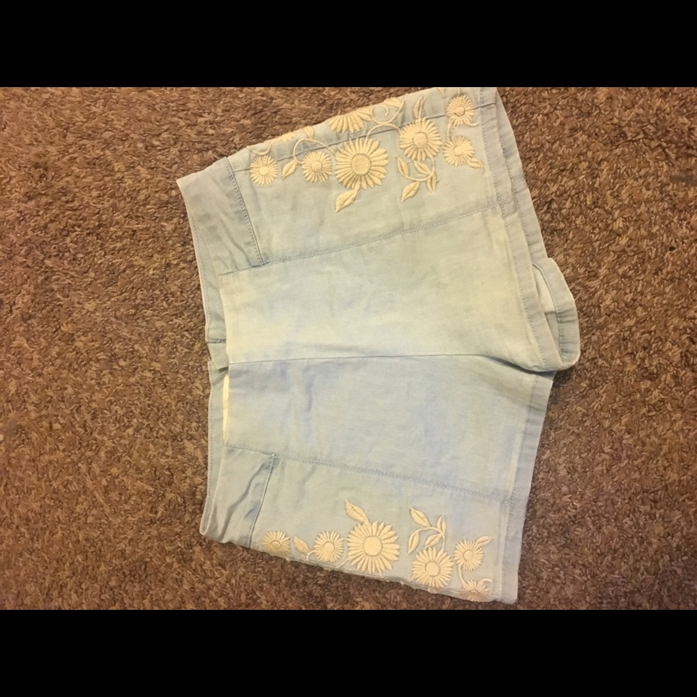 High waisted shorts