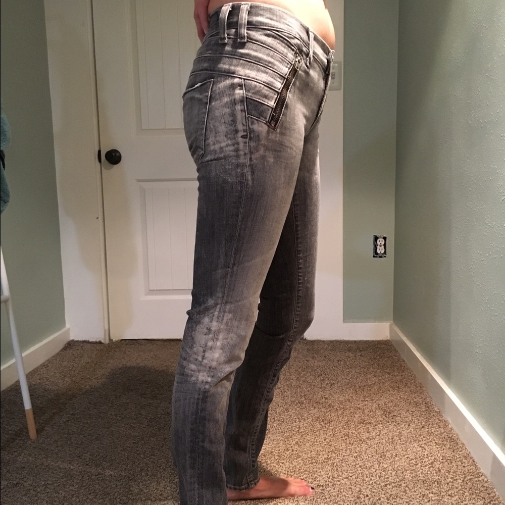 Citizens of Humanity low rise grey wash jeans