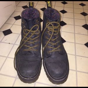 *HARDLY USED*  Dark Grey/Black Doc Martens