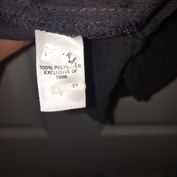 EUC Frenchi Long-sleeve Black Blouse, sz S - Picture 3 of 6