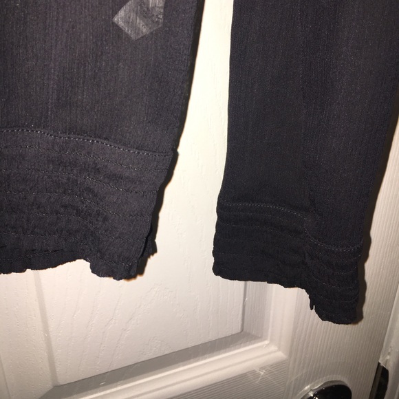 EUC Frenchi Long-sleeve Black Blouse, sz S - Picture 6 of 6