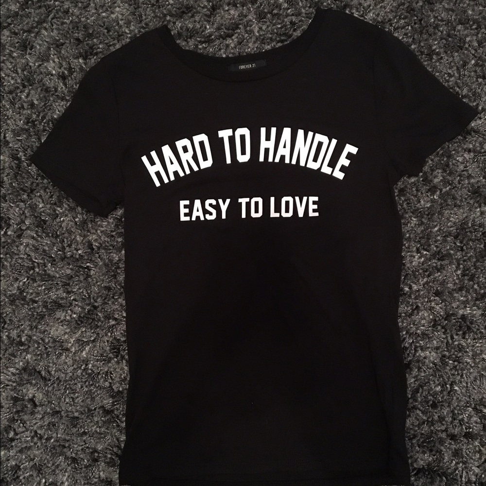 ‼️TRENDING‼️ Black Graphic Tee - Forever 21