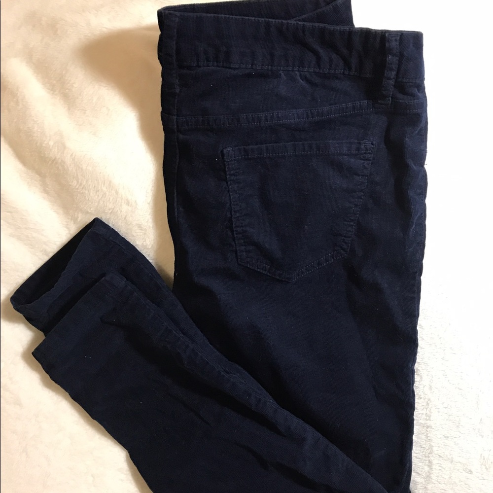 Corduroy skinny jeans