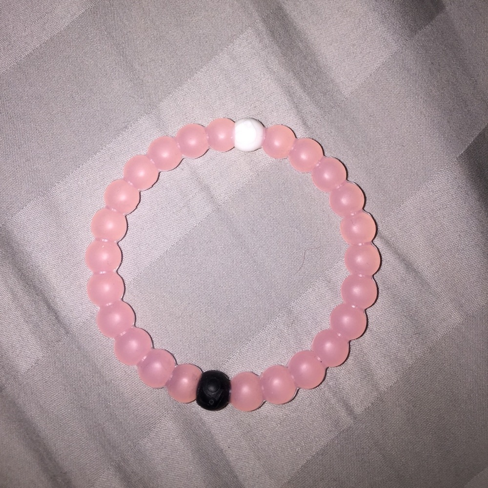 Lokai breast cancer awareness bracelet