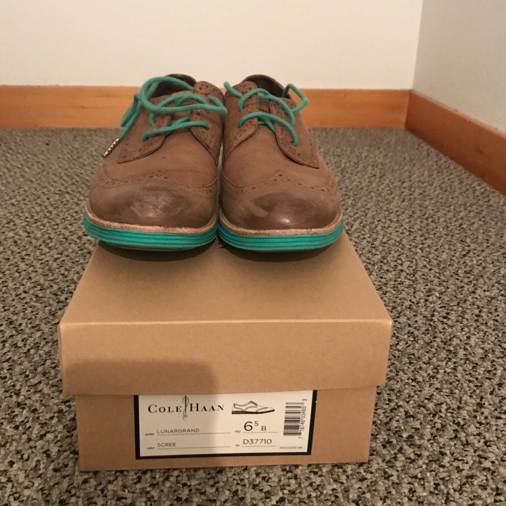 Cole Haan Lunargrand wingtip oxford.