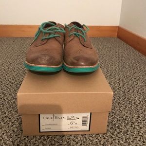 Cole Haan Lunargrand wingtip oxford.