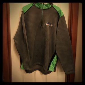 Antigua, XXL mens, Seahawks zip up pullover.