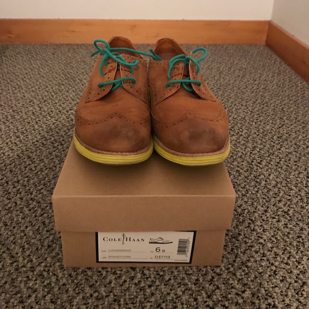 Cole Haan Lunargrand wingtip oxford.
