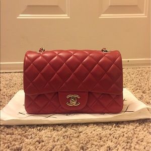 Mini classic flap style bag