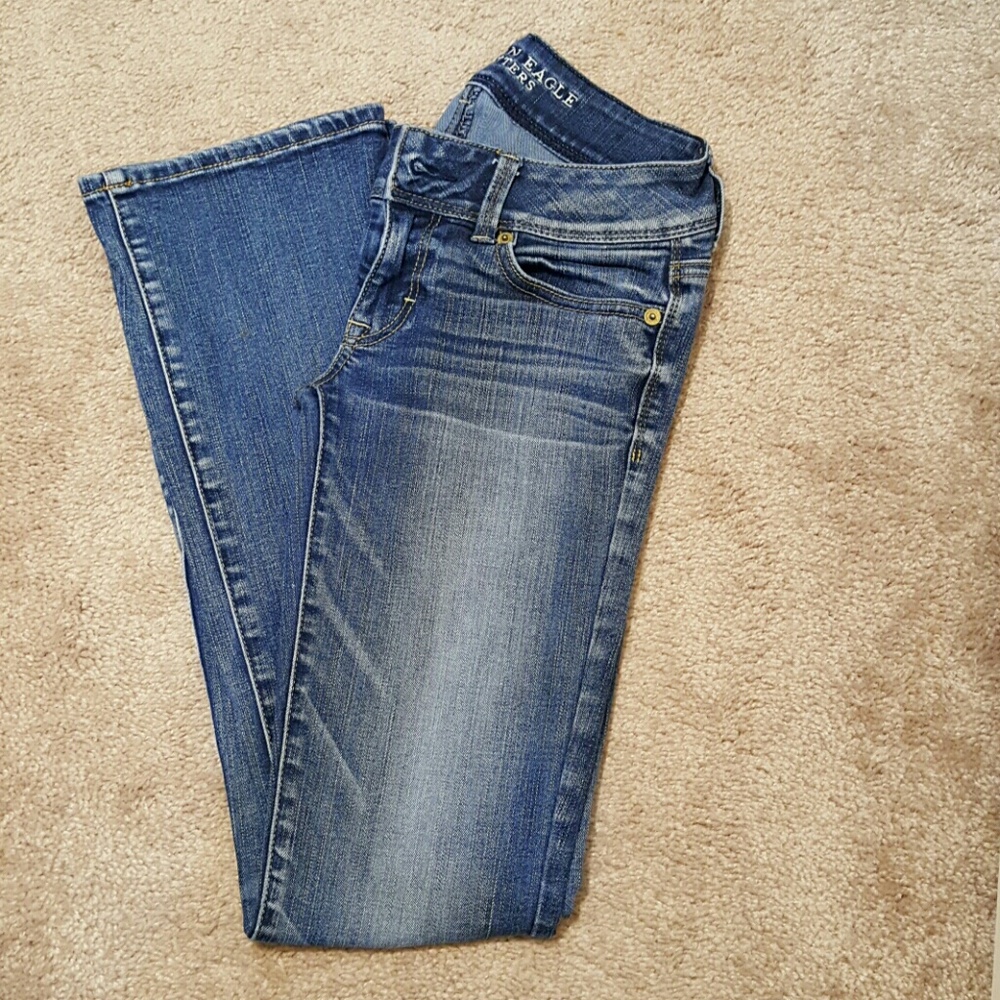 American Eagle kick boot jeans 0 regular