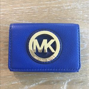 Michael Kors Blue Wallet