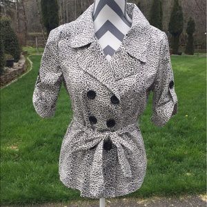 Ashley by 26 International Leopard Print Jacket