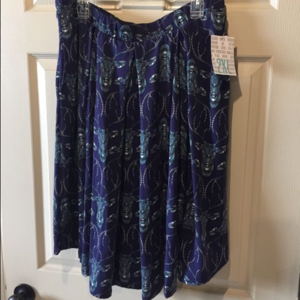 SOLD Lularoe RARE mosaic deer Madison skirt