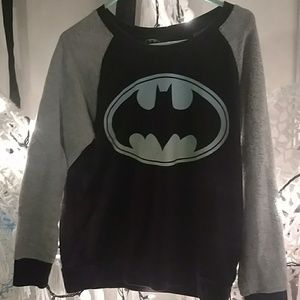 Batman logo sweater