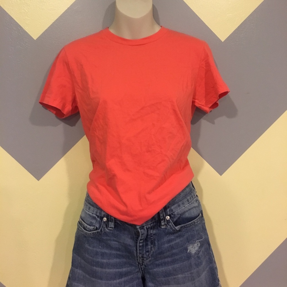 Reddish Orange Shirt - American Apparel