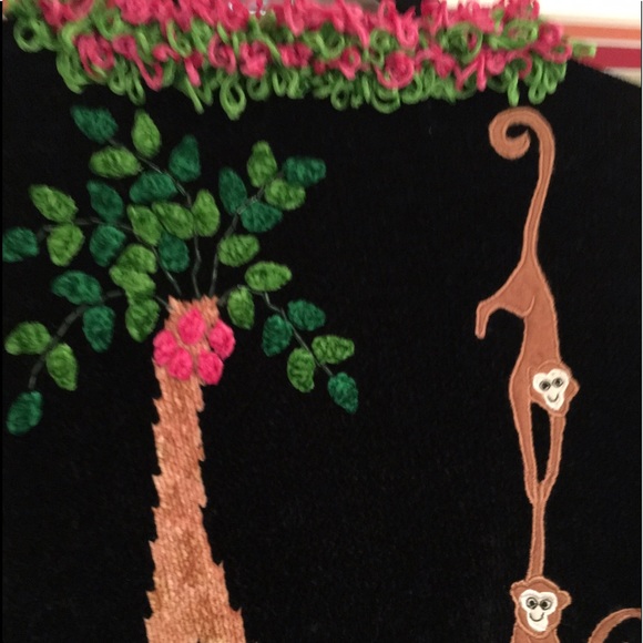 That Sweater Small, embellished monkeys-mint cond. - Picture 6 of 6