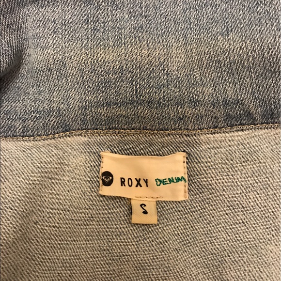 Embroidered Roxy Jean Jacket - Picture 3 of 3