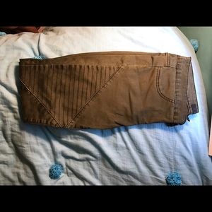 Tinsel Green Trendy Biker Pants