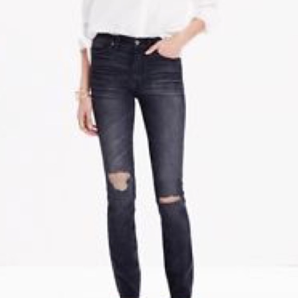 High rise skinny skinny
