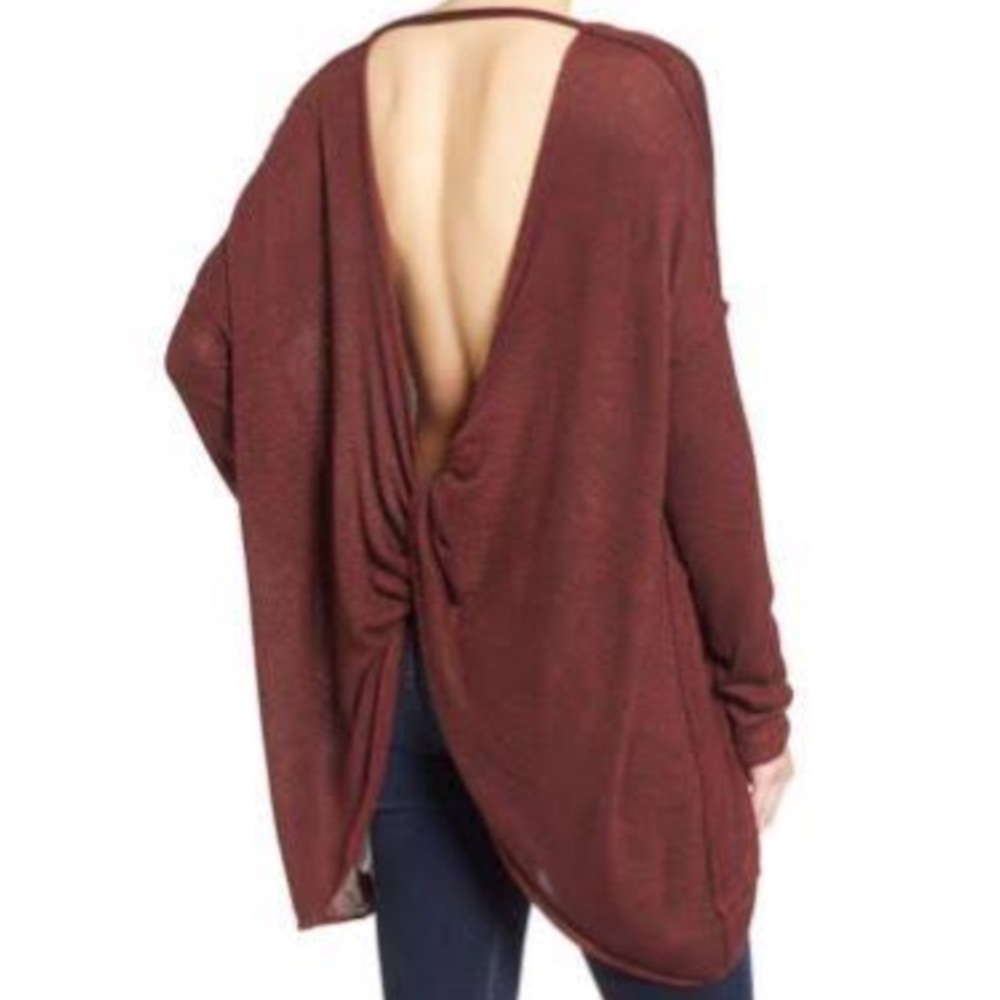 NEW Free People Hacci Open Back Top