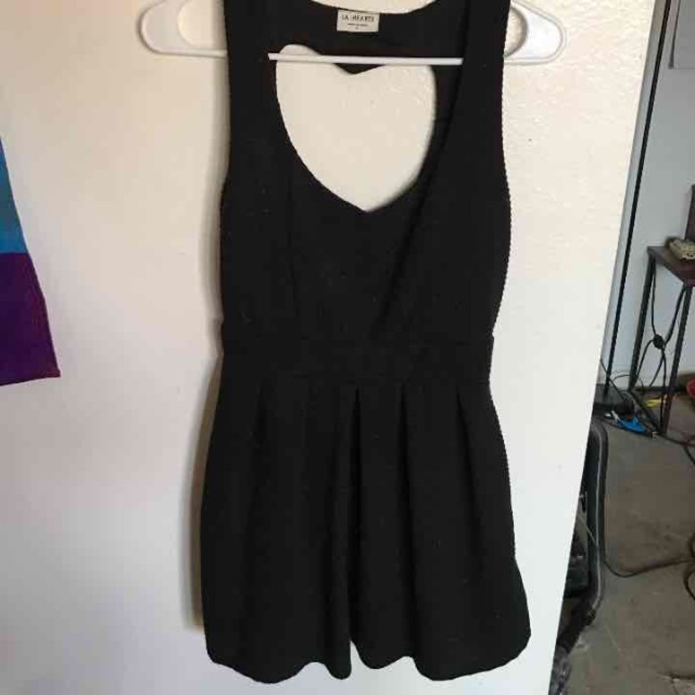Black LA Hearts dress.