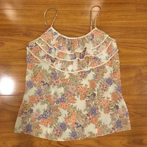 Floral tank top