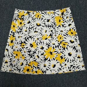 Floral A-line miniskirt
