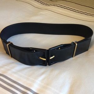 YSL Patent Leather Belt