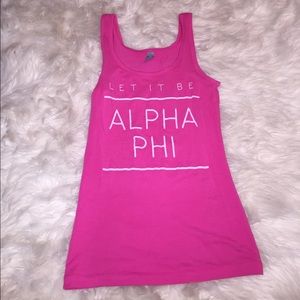 Alpha Phi Tank Top