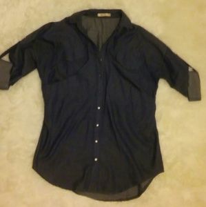 Boyfriend jean shirt