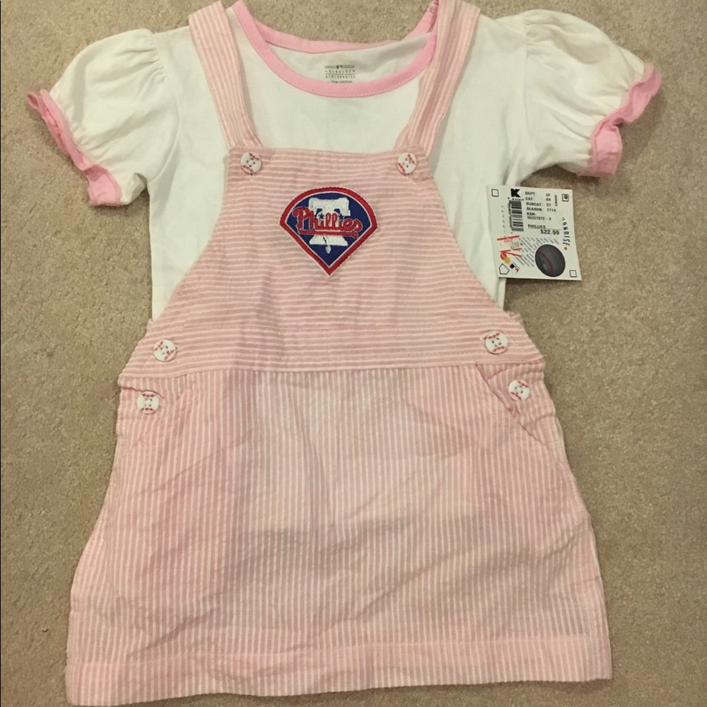 Phillies matching dress and t shirt