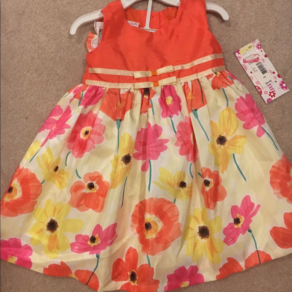 Bright summer dress